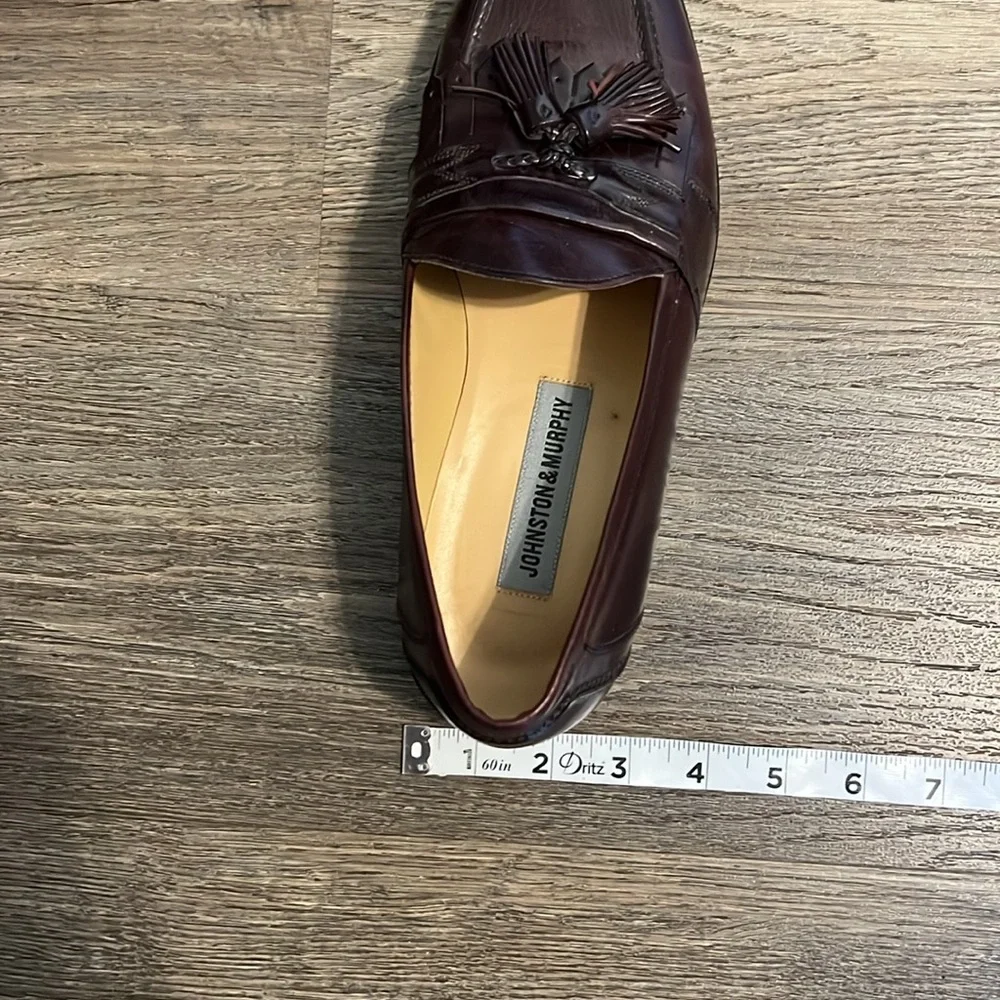 Johnston & Murphy Men's Dark Brown Tassel Loafers